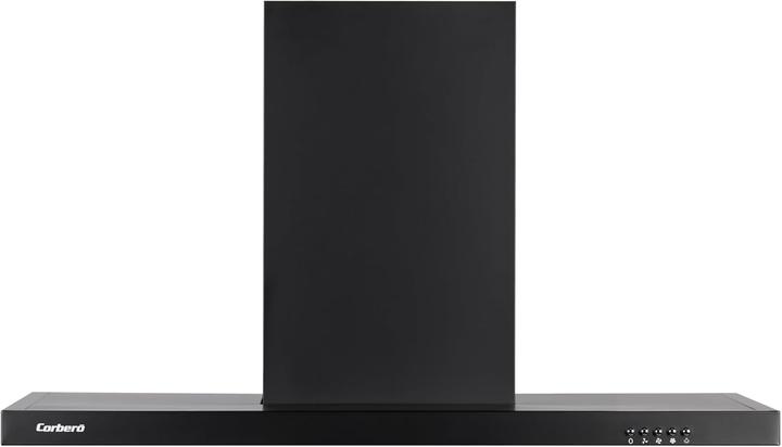 Produktbild Corbero Dekorative horizontale Dunstabzugshaube mit 3 Geschwindigkeiten und effizienter Luftreinigung (Wandhaube)