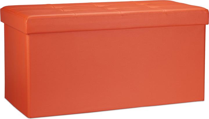 Relaxdays Spazio di stoccaggio su panchina (76 cm)