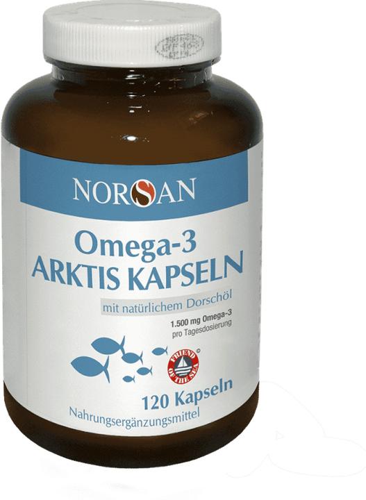 Image du produit Norsan Oméga-3 Arctique (120 pièce(s), Capsules)