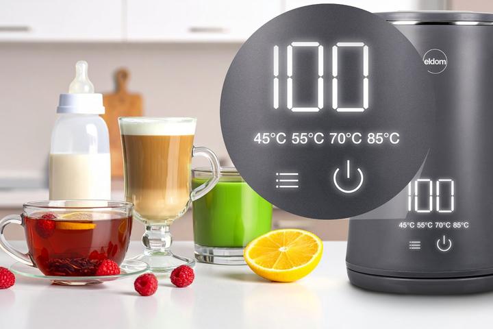 Produktbild Delphi Czajnik CZAJNIK C 515 S REGULACJA SZARY (1.70 l)