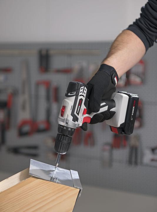 Produktbild Powerplus Bohrschrauber 16V - inkl. Akku 16V 1.3Ah und Ladegerät