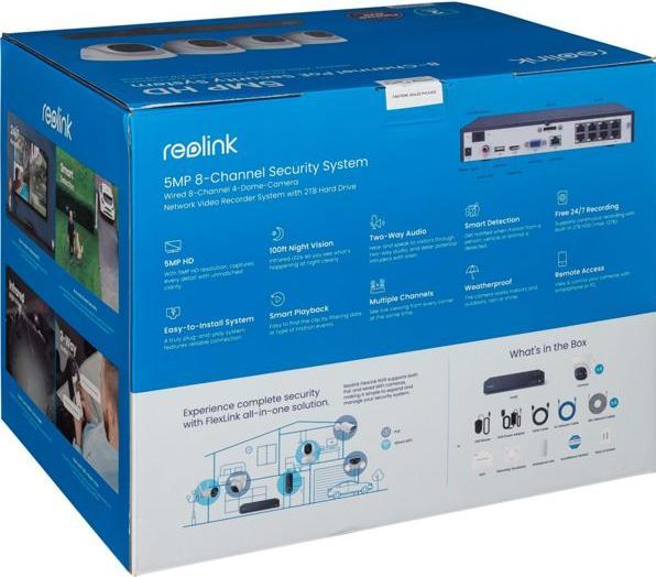 Productafbeelding Reolink NVS8-5MD4 (3840 x 2160 Pixels)