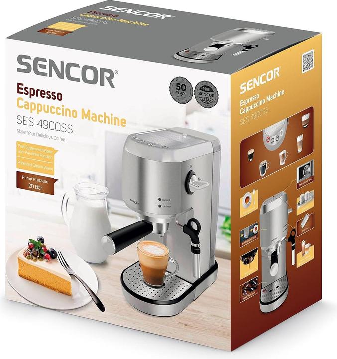 Produktbild Sencor SES4900SS Espressomaschine