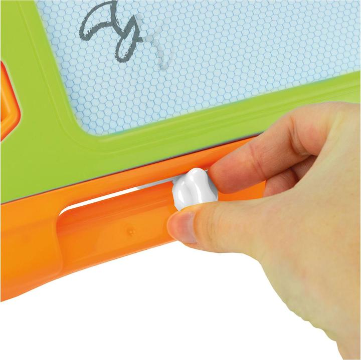 Actual product image Toi-Toys Creativity Magnetic drawing board Dino with pen and shapes