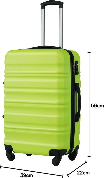 Produktbild Coolife Handgepäck Hartschalenkoffer