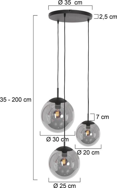 Actual product image Steinhauer Bollique (E27)