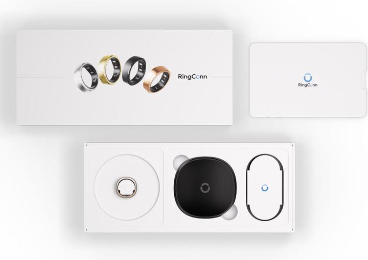 Immagine prodotto RingConn Smart Ring Gen 2 Taglia 7 Oro Rosa (7, Oro rosa)