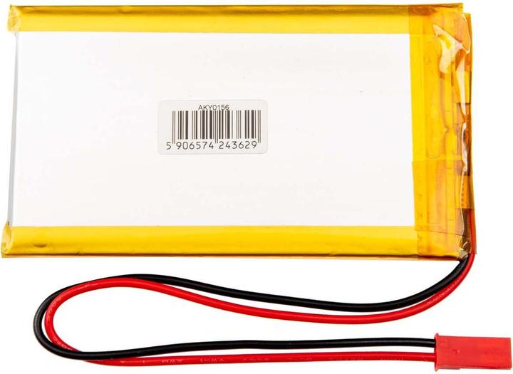 Immagine prodotto Akyga LP475085 Akkupack x Spezial-Akku LiPo 3.7 V 2500 mAh (1 pz., Specifico del dispositivo, 2500 mAh)