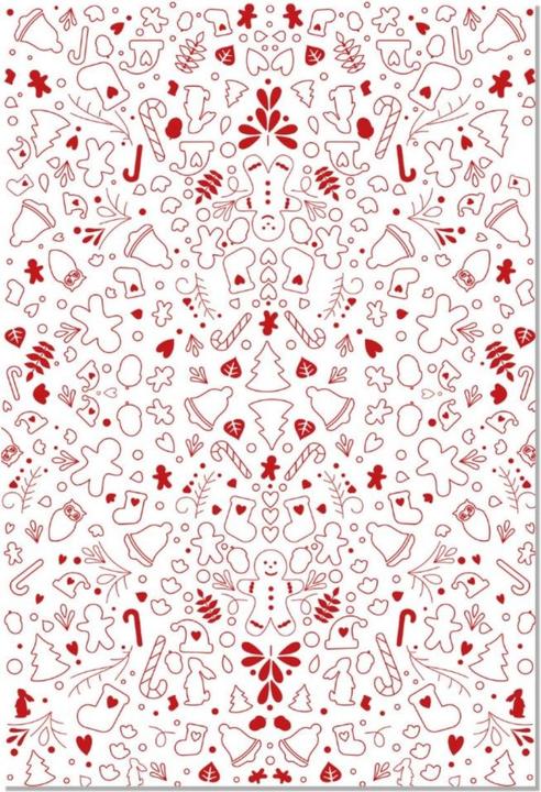 Image du produit ScrapCooking Lot de 2 feuilles de transfert motifs de Noël goût chocolat (2 x)