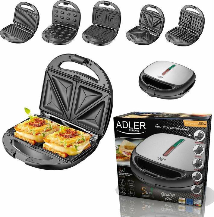 Produktbild Adler AD 3040 Sandwich-Toaster