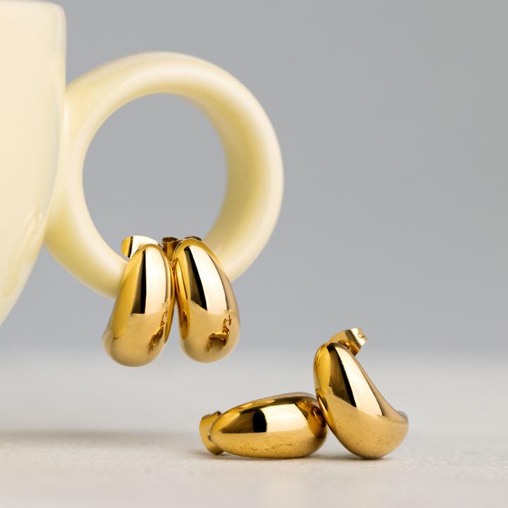 Produktbild Luamaya Huggie Studs (Edelstahl)