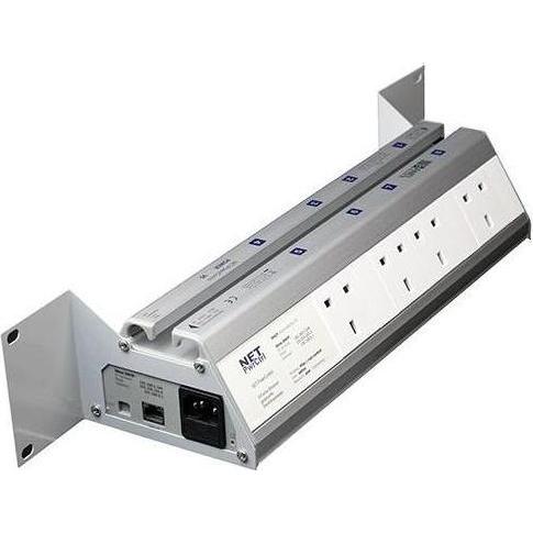 Anel, Ciabatta multipresa, NET-PwrCtrl ADV POWER 19" Regno Unito (8 x, 1.80 m)