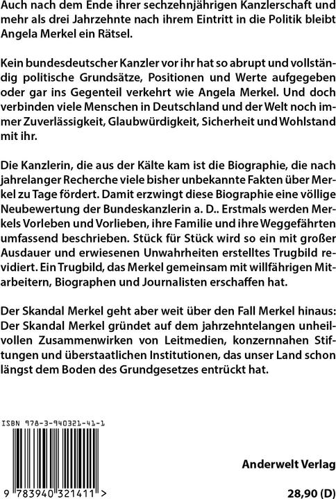 Produktbild Die Kanzlerin, die aus der Kälte kam (Deutsch, Gerold Keefer, 2024)