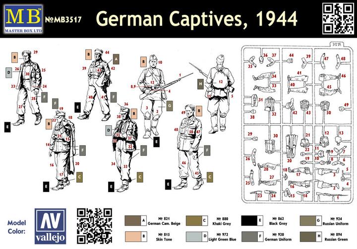 Produktbild Master Box German Captives