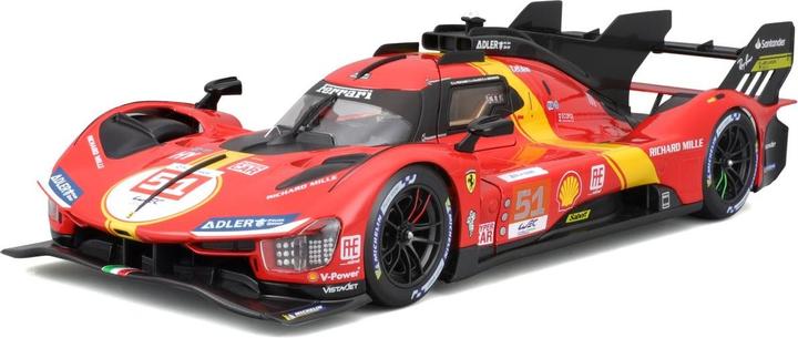 Actual product image Bburago Ferrari 499P Le Mans Champion 2023