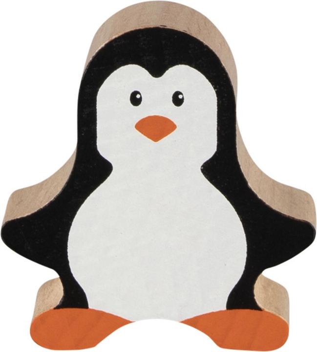 Productafbeelding Goki Houten stapelspel Pinguïn (Meertalig)