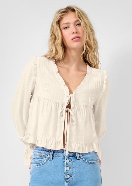 Immagine prodotto s.Oliver Feminine Bluse mit Bindedetail und Rüschen (32)