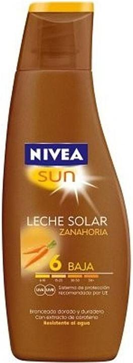 Produktbild NIVEA Sun Protection Milk LSF 6 (200 ml) (Sonnenmilch, Bis SPF 10, 200 ml)
