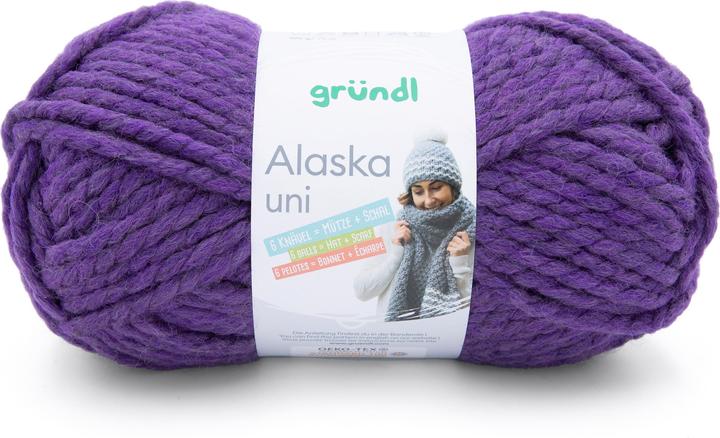 Actual product image Gründl Alaska uni, 100 g (75 m)