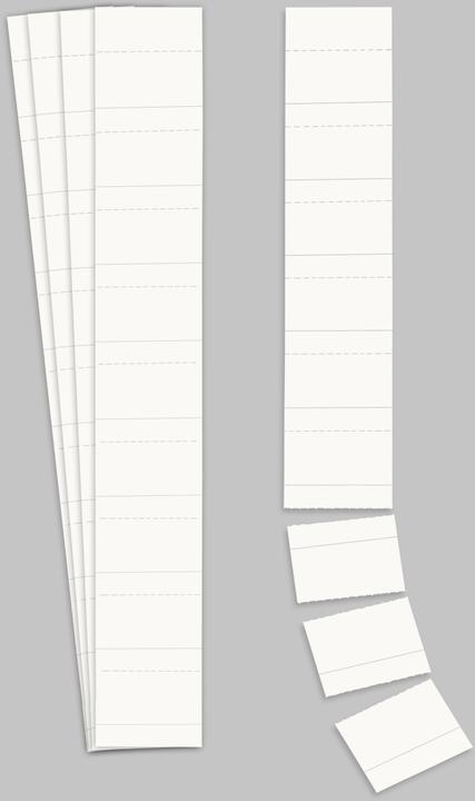 Produktbild Ultradex Einsteckkarte Planrecord Masse: 7 x 3,2 cm (B x H) Grammatur: 190 g/m²