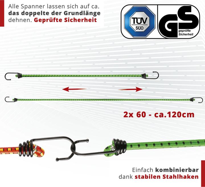 Immagine prodotto Walser Tenditore per bagagli 60 cm 2 pezzi