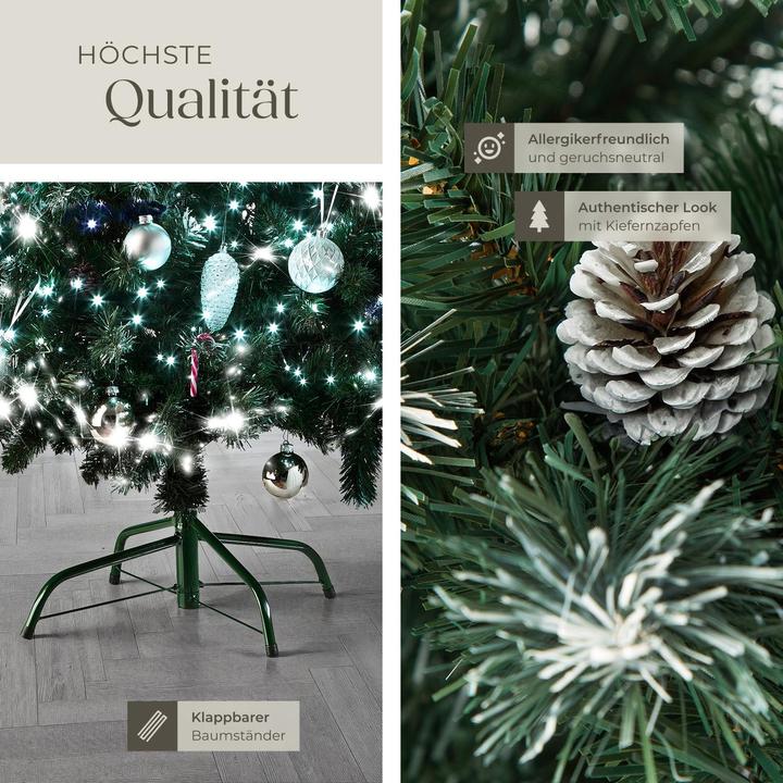 Produktbild tectake Künstlicher Weihnachtsbaum (180 cm)