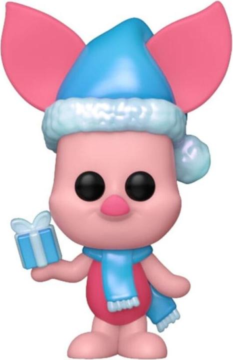 Actual product image Funko Winnie the Pooh Holiday 2025 Pocket POP! Vinyl Schlüsselanhänger Piglet Tree Holiday Box 4 cm