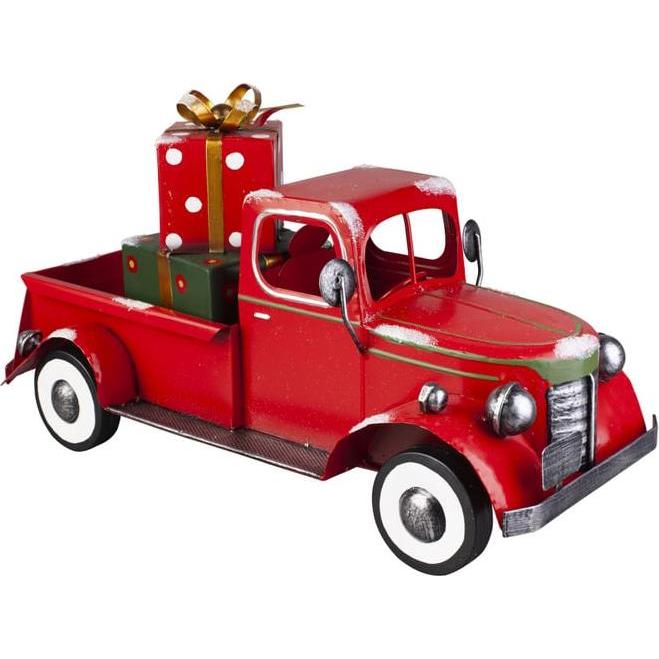 MICA Living, Weihnachtsdeko, Weihnachtstruck - ca. 49 x 22 x 28 cm