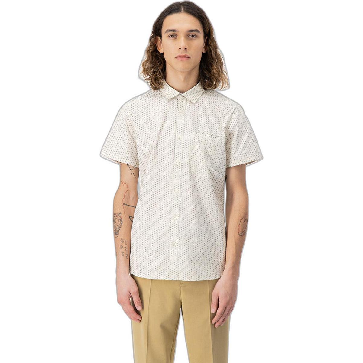 Teddy Smith, Herren, Hemd, hemd teddy mith cut, Beige, (S)