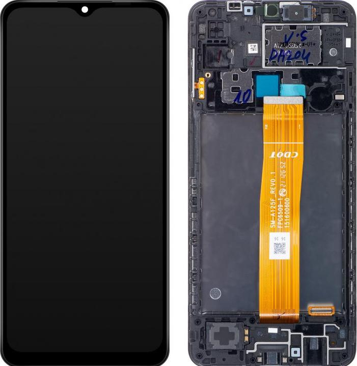Actual product image Samsung Display Unit für Galaxy A12 A125, Schwarz (Display)