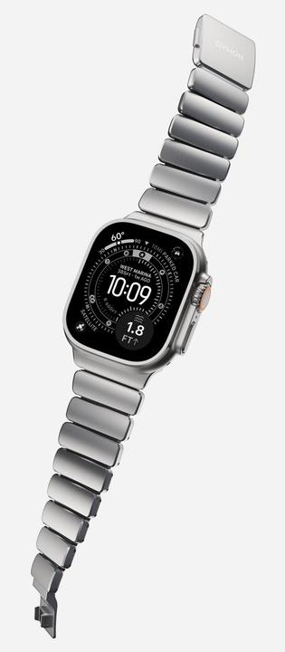 Productafbeelding Nomad Spartan Band Natural Titanium Black 49mm (FKM, Titanium, Titanium)