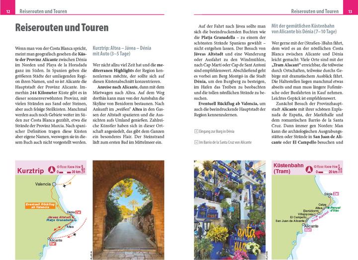 Actual product image Reiseführer Costa Blanca mit Valencia (German, Hans-Jürgen Fründt, Stephanie Schulz, 2025)