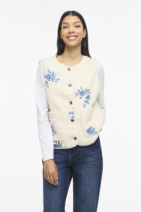 Produktbild Vila VIASA Teddyfleece Weste (38)