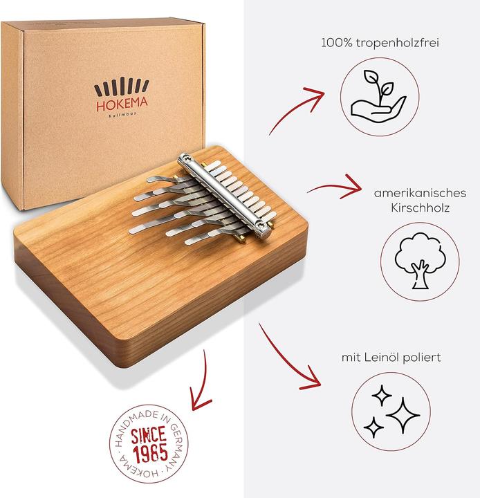 Produktbild Hokema Kalimba B11 Melody Daumenklavier für Einsteiger (Diverse)