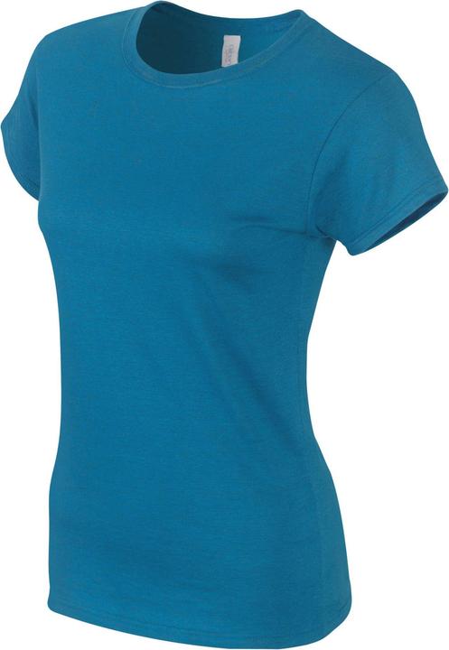 Actual product image Gildan Womens/Ladies Softstyle Plain Ringspun Cotton Fitted T-Shirt (40)