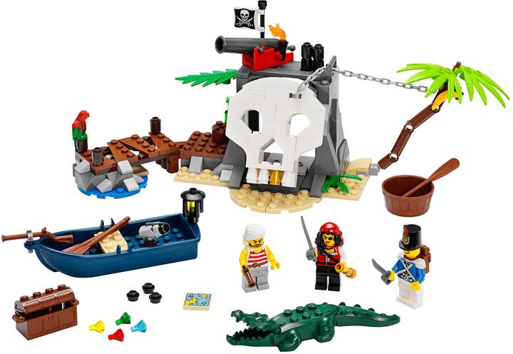 Actual product image LEGO Pirates Treasure Island (70411)