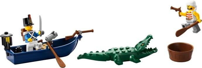 Actual product image LEGO Pirates Treasure Island (70411)