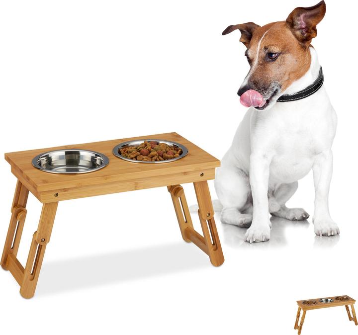 Immagine prodotto Relaxdays Ciotole Rialzate, per Cani di Media Taglia (0.70 l)