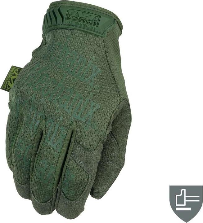 Actual product image Mechanix Wear Gloves Mechanix The Original® Olive Drab 9 / M size. Velcro, artificial leather, TrekDry® (M)
