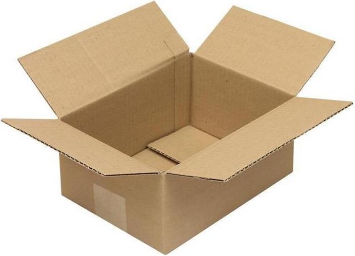 Actual product image Transpak Folding carton 1-wall height creasing dimensions 220x160x100mm A5 quality 1.20 B brown brown (50 x)