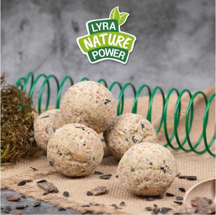 Actual product image Lyra Pet Tit dumplings from the ALB-MÜHLE without net wholemeal & fruit + 2 dispensers (150 x)