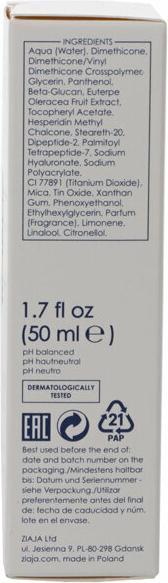 Immagine prodotto Ziaja Siero detergente per viso e collo alle bacche di Acai (Siero espresso per viso e collo) 50 Ml (50 ml)
