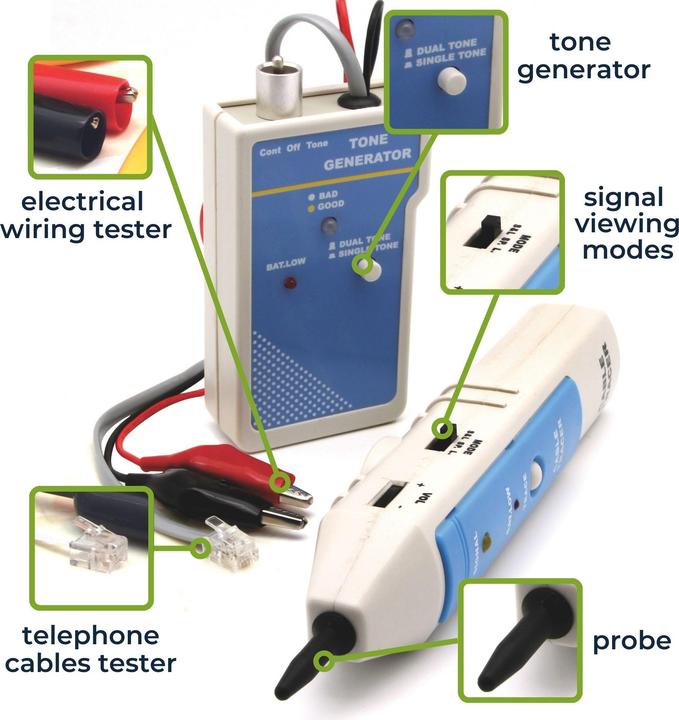 Actual product image Velleman VTTEST11 Cable tester