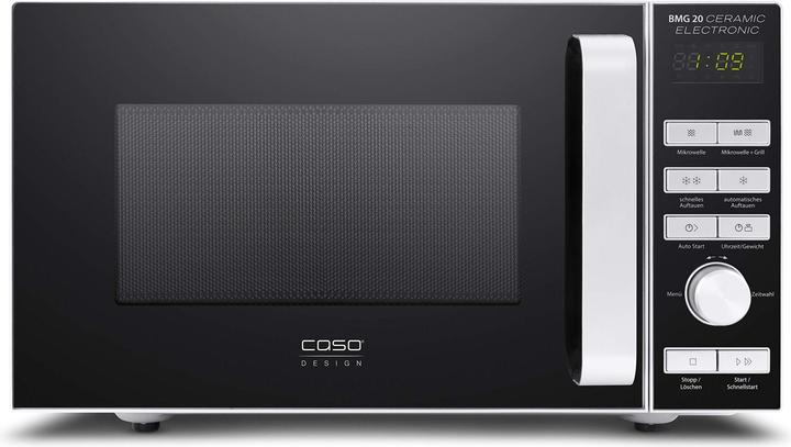 Actual product image Caso Microwave oven BMG 20 Ceramic 03317 Microwave oven with grill, grill, intuitive semi-digital (20 l)