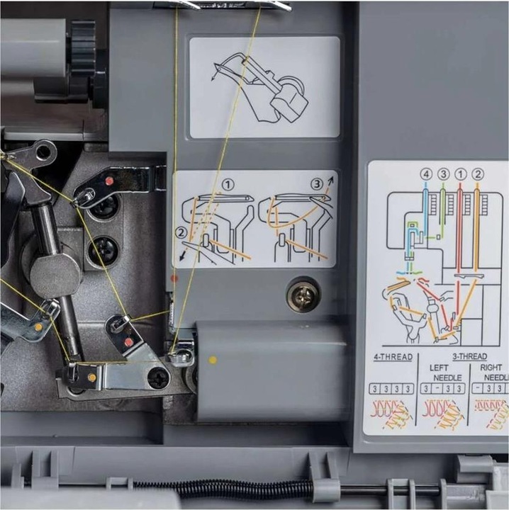 Produktbild Singer Overlock HD0405S szary