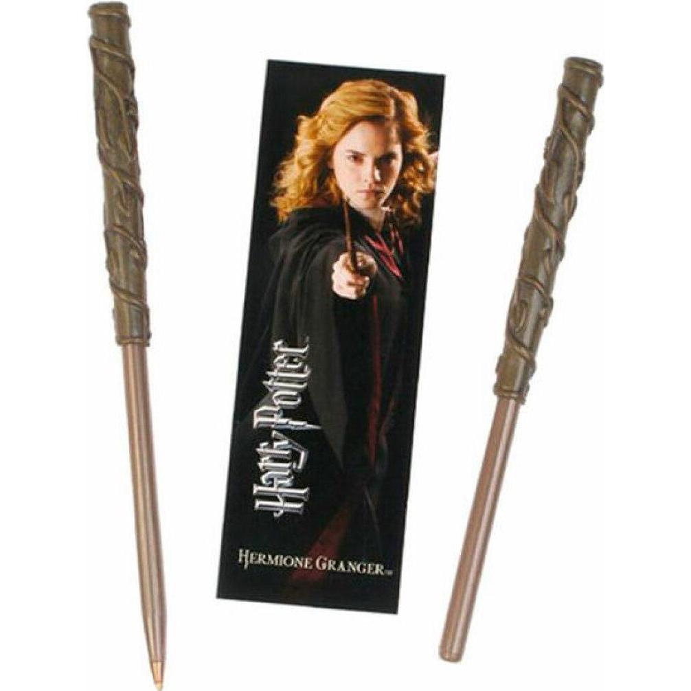Noble Collection Grau Harry Potter Kugelschreiber Lesezeichen Hermione