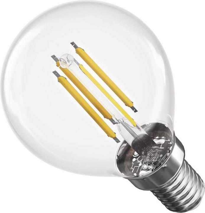 Produktbild Emos LED Lampe Filament Mini Globe / E14 / 5,9 W (60 W) / 806 lm / Neutral Weiss (E14, 806 lm, 1 x)