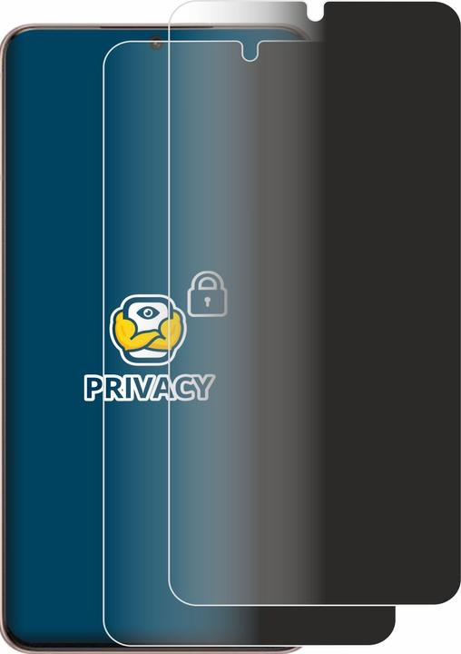 Actual product image BROTECT Anti-spy privacy film Blue light protection film (2 Piece, Samsung Galaxy S21+ 5G)