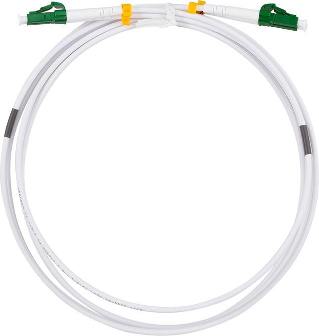 Produktbild LogiLink Stahlarmiertes Glasfaser-Patchkabel OS2, Duplex LC/APC - LC/APC, 10 m (10 m)
