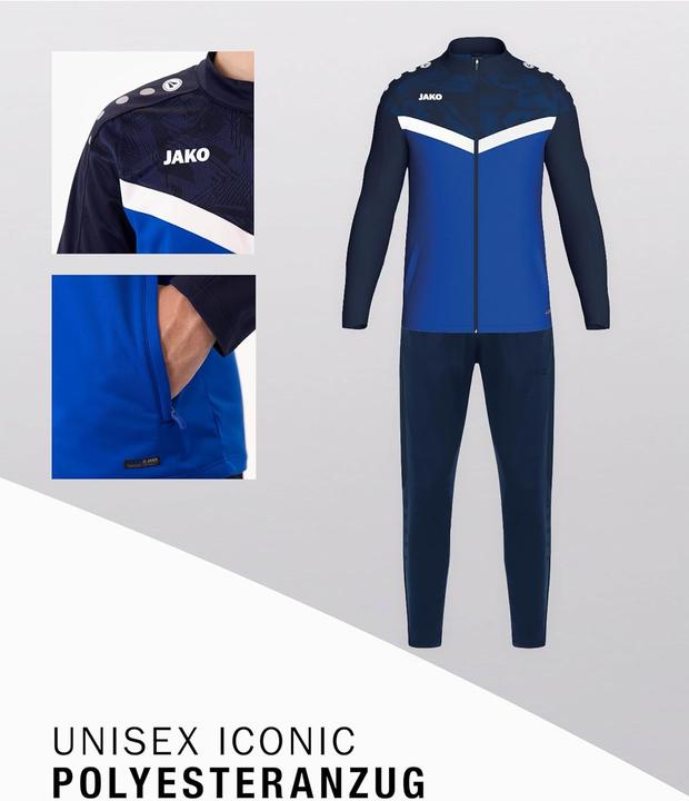 Actual product image JAKO Polyesteranzug Iconic (L)
